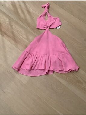 peixoto ariel cutout halter dress | Dresses | Little Peixoto S24 Dresses